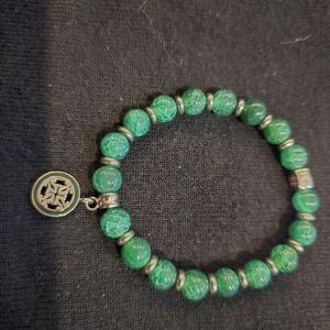 Beaded Charm Bracelet Set - Women's Jewelry